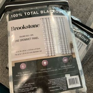 Brookstone curtain panel